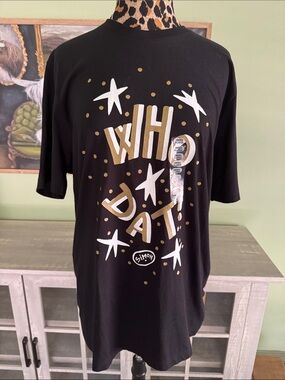 Who Dat? Tee with Stars